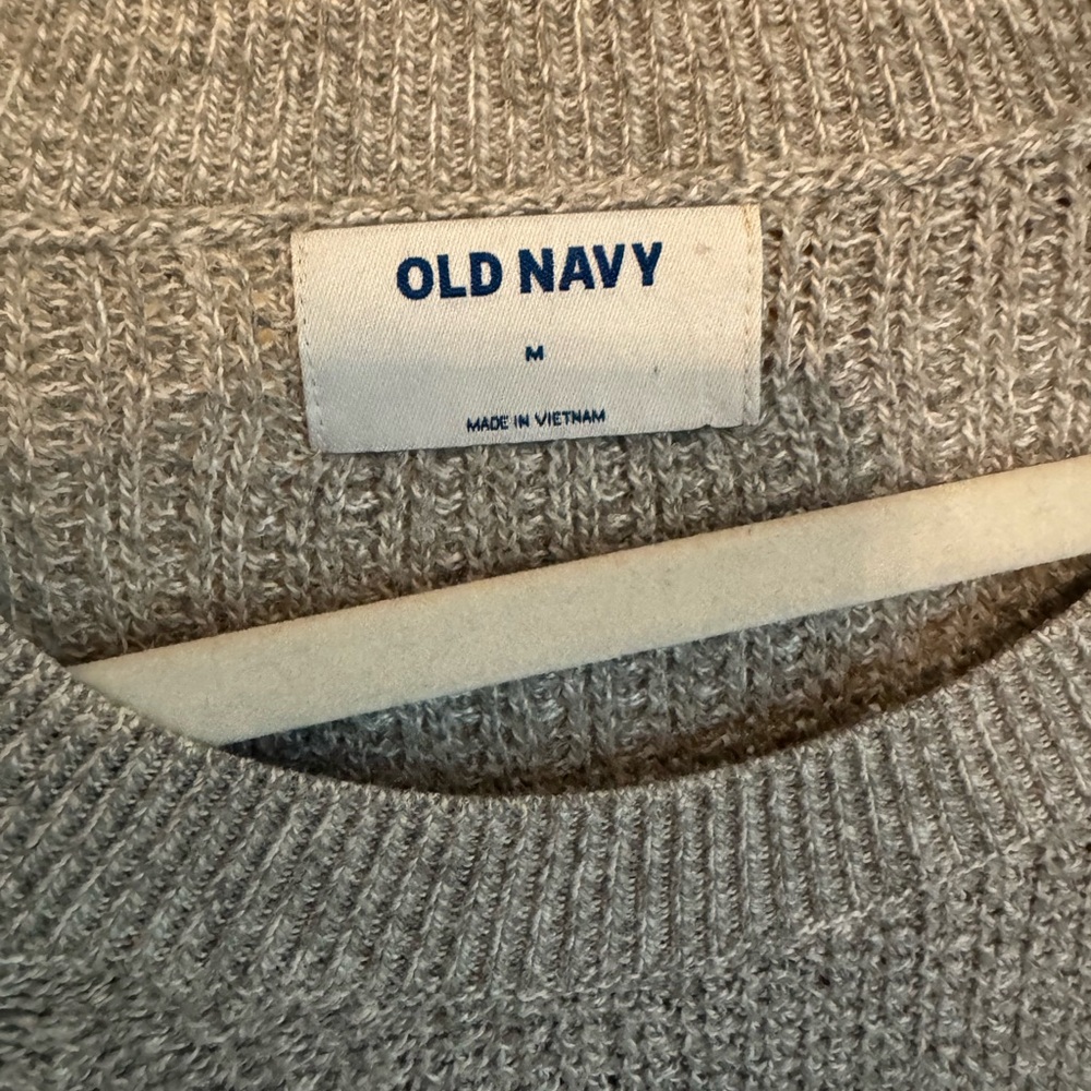 Old Navy Gray Men's Sweater